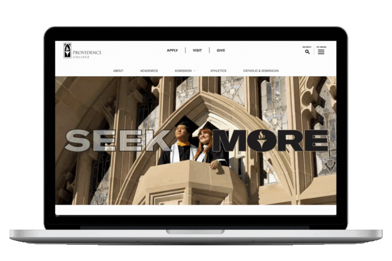 Homepage scroll